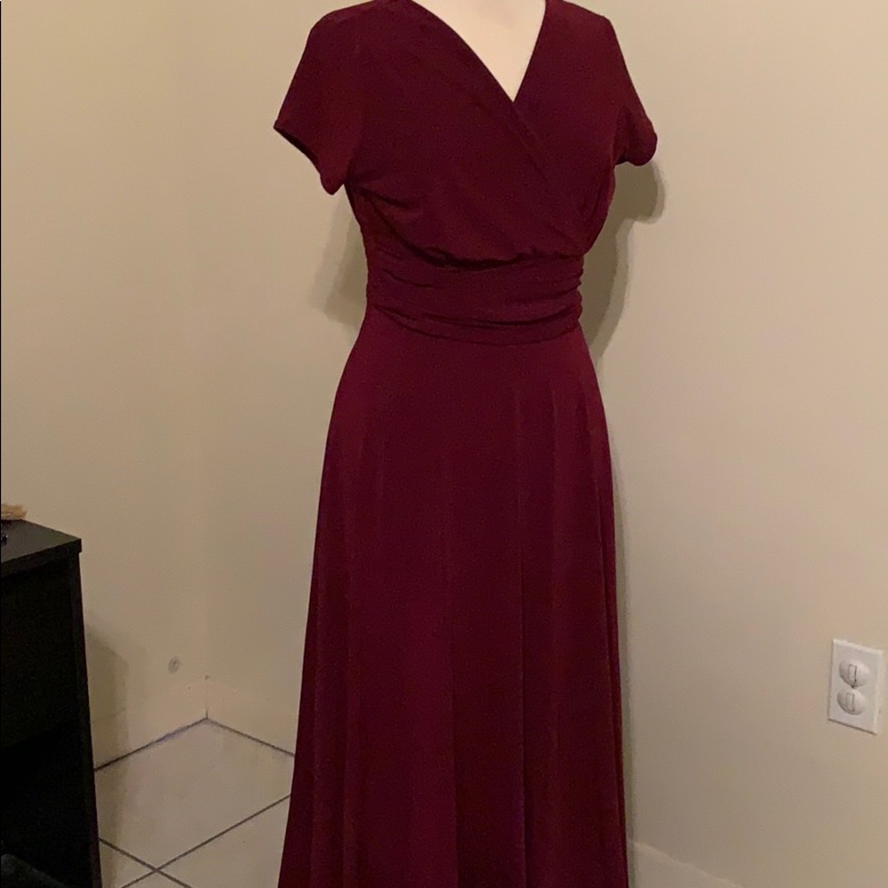 Maxi evening dress